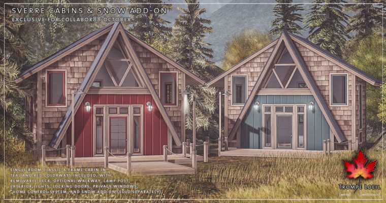 Sverre Cabin & Snow Add-On for Collabor88 October