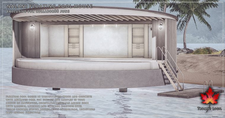 Nalani Floating Pool House for Collabor88 June