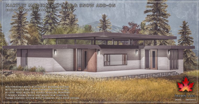 Hartley Modern Cottage & Snow Add-On for Collabor88 September