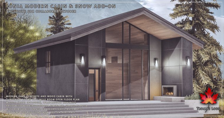 Ionia Modern Cabin & Snow Add-On for Collabor88 October