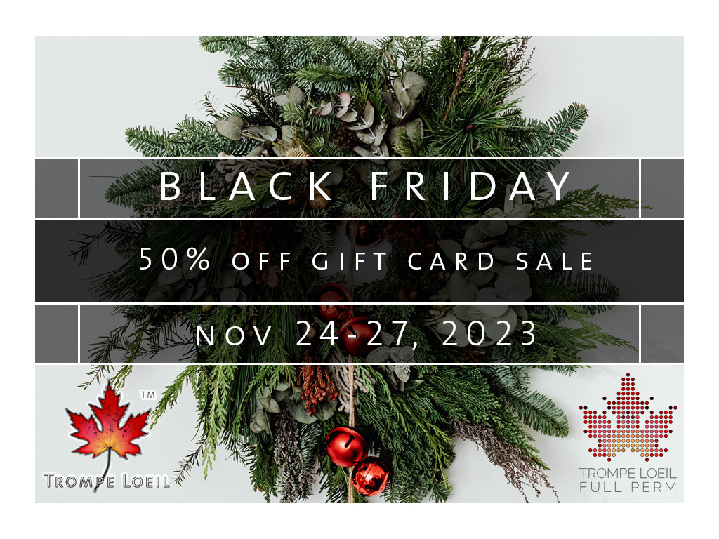 Black Friday 2023 50% Off Gift Card Sale – November 24-27