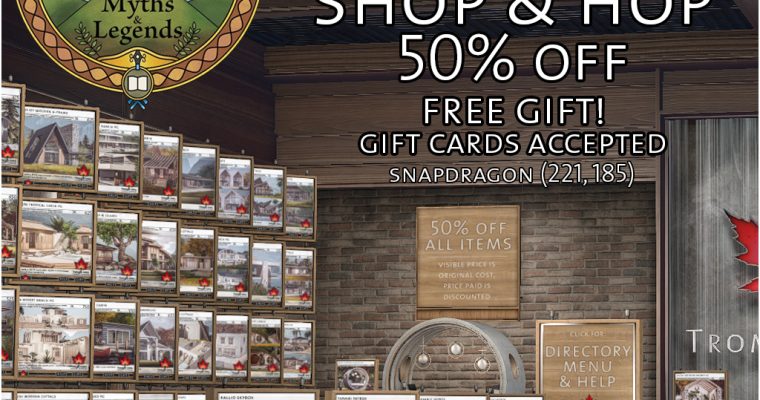Shop & Hop @ SL22B – 50% off + free gift!