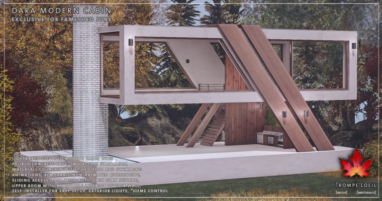 Dara Modern Cabin for FaMESHed June