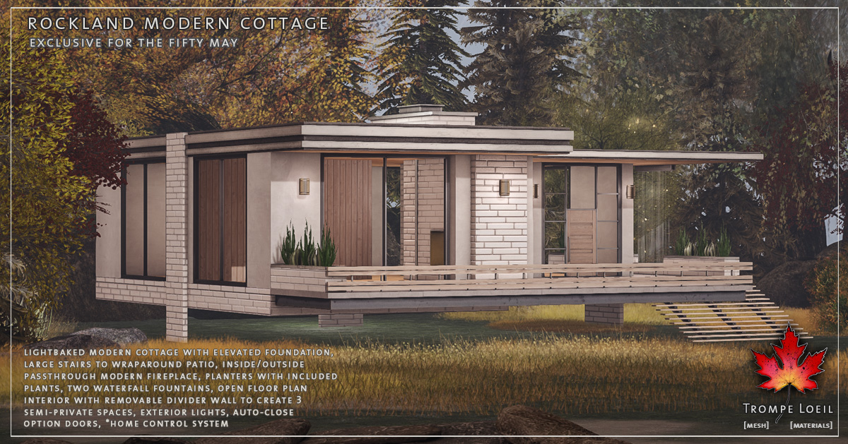 Rockland Modern Cottage for The Fifty May