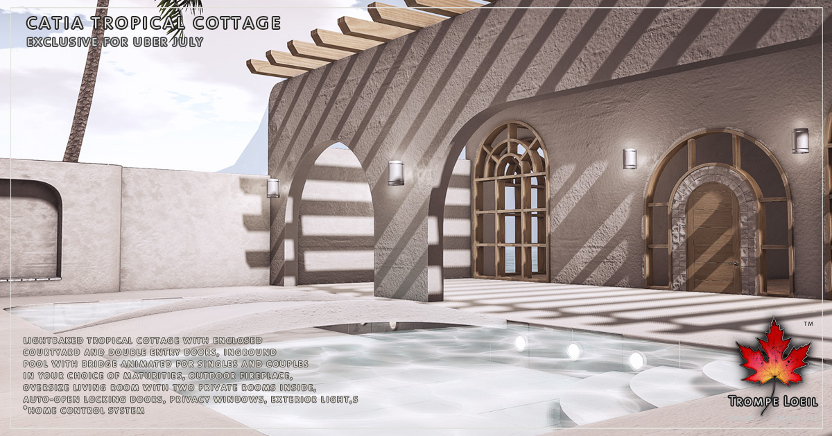 Catia Tropical Cottage for Uber July