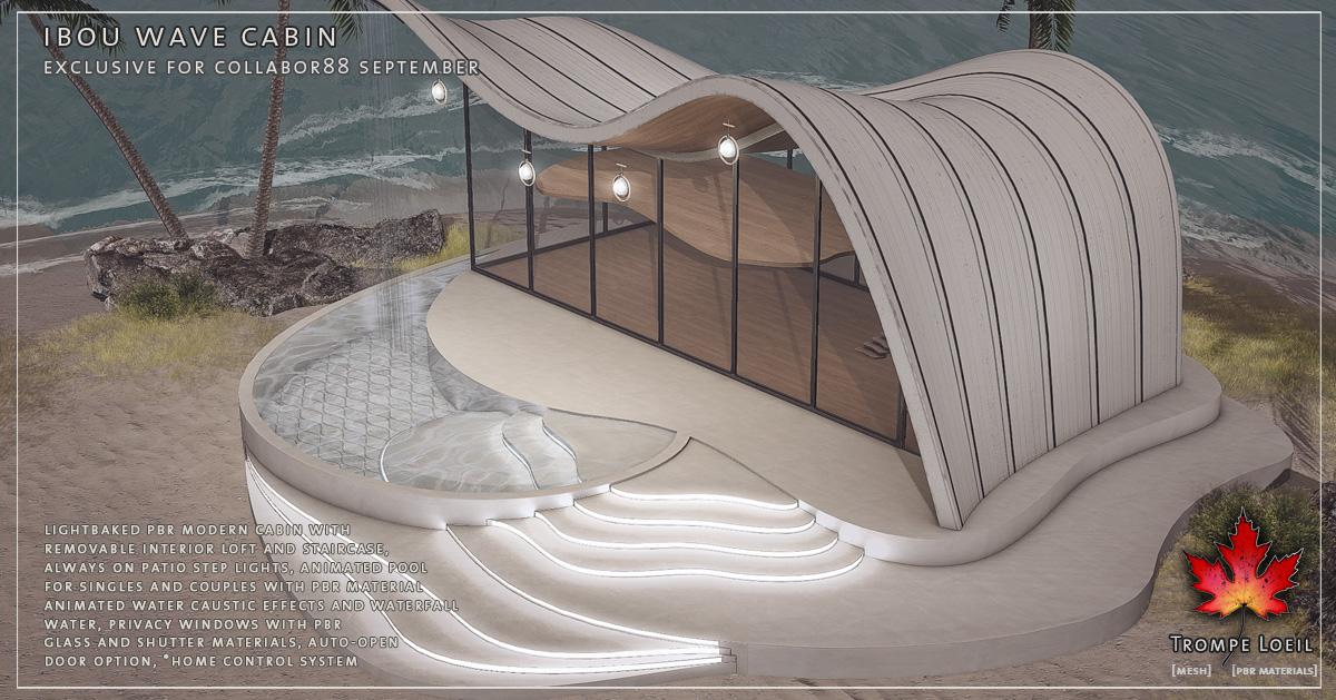 Ibou Wave Cabin for Collabor88 September
