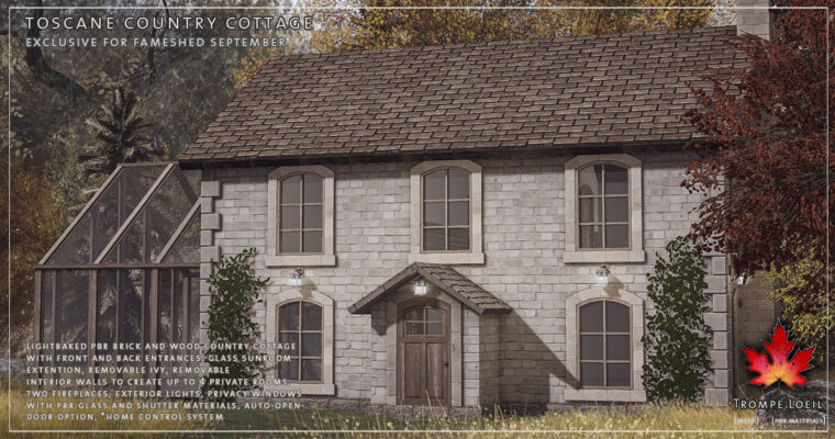 Toscane Country Cottage for FaMESHed September