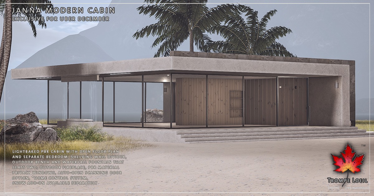 Janna Modern Cabin for Uber December