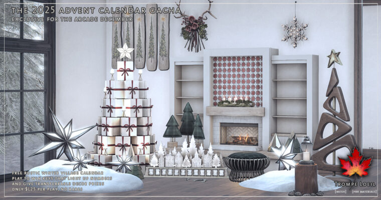 The 2025 Advent Calendar Gacha at The Arcade December