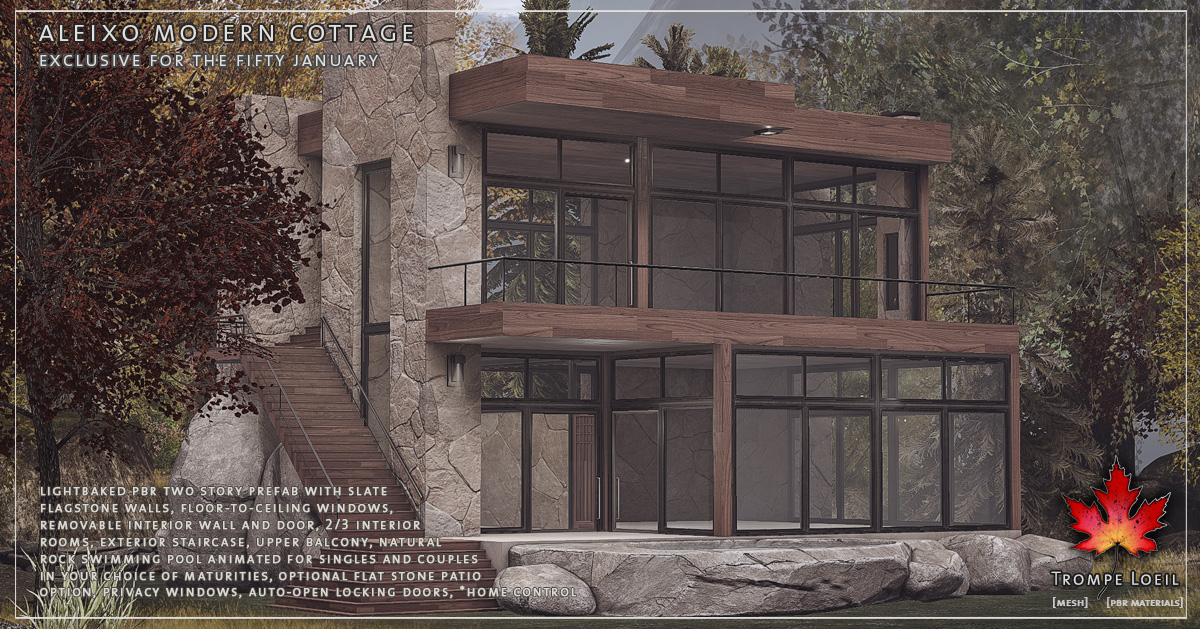 Aleixo Modern Cottage for The Fifty January