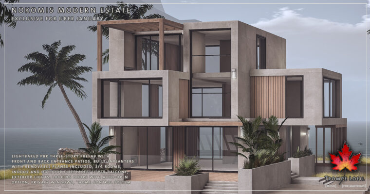 Nokomis Modern Estate for Uber January