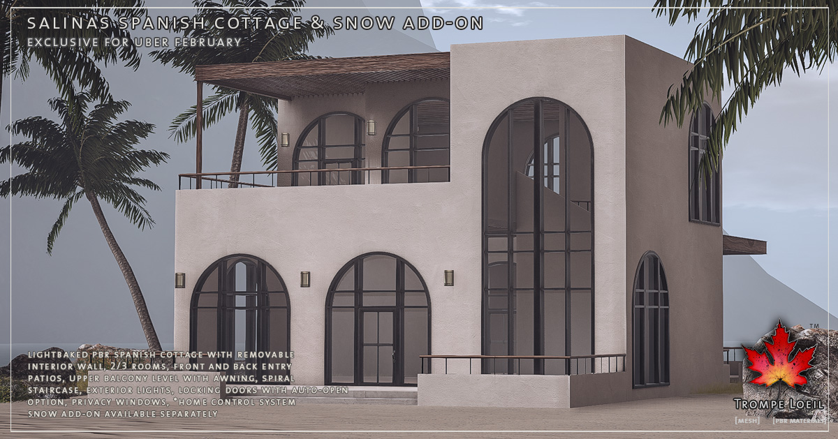 Salinas Spanish Cottage & Snow Add-On for Uber February