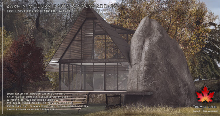 Zarrin Modern Cabin & Snow Add-On for Collabor88 March