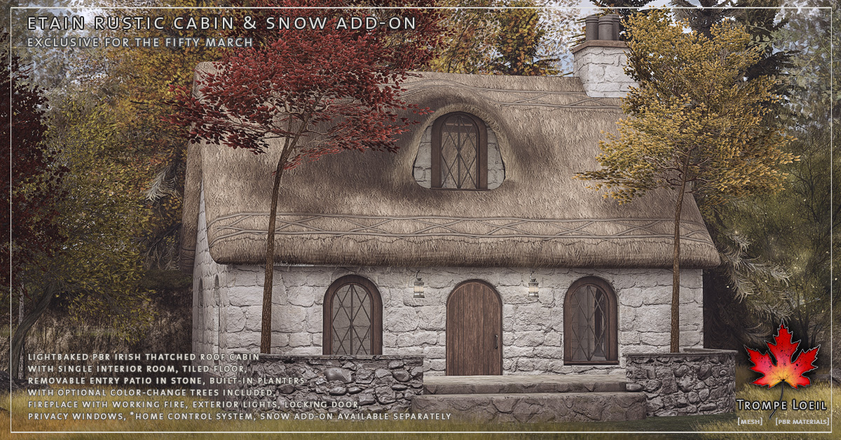 Etain Rustic Cabin & Snow Add-On for The Fifty March