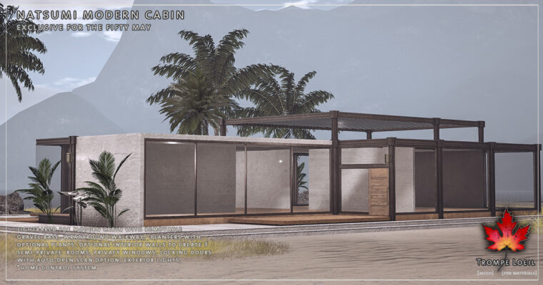 Natsumi Modern Cabin for The Fifty May