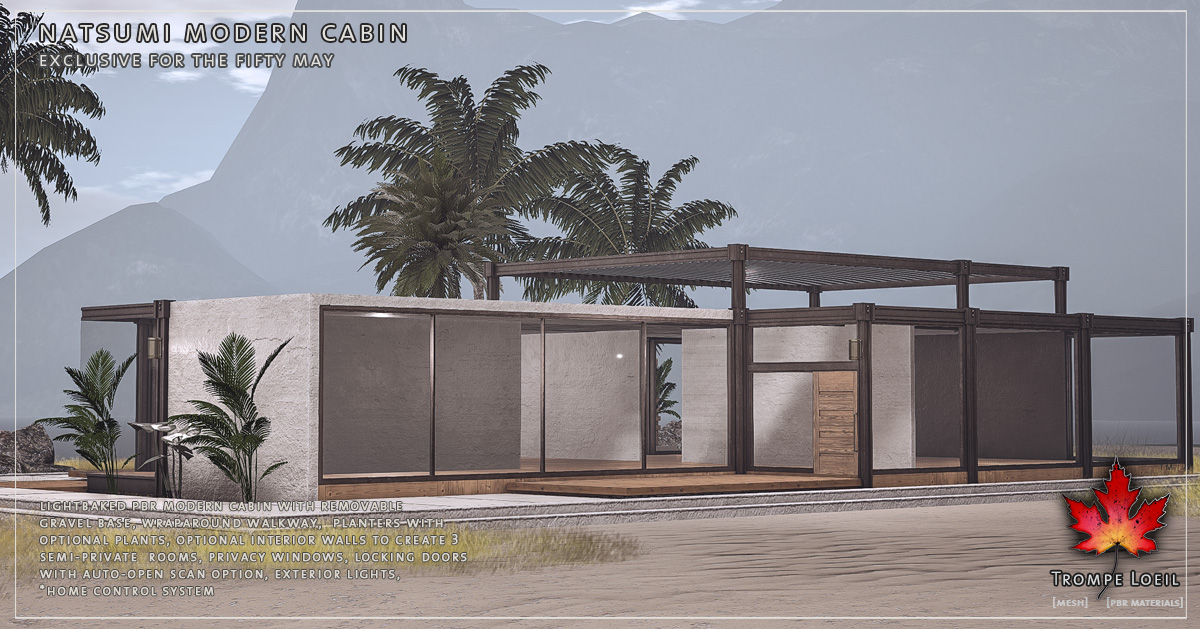 Natsumi Modern Cabin for The Fifty May