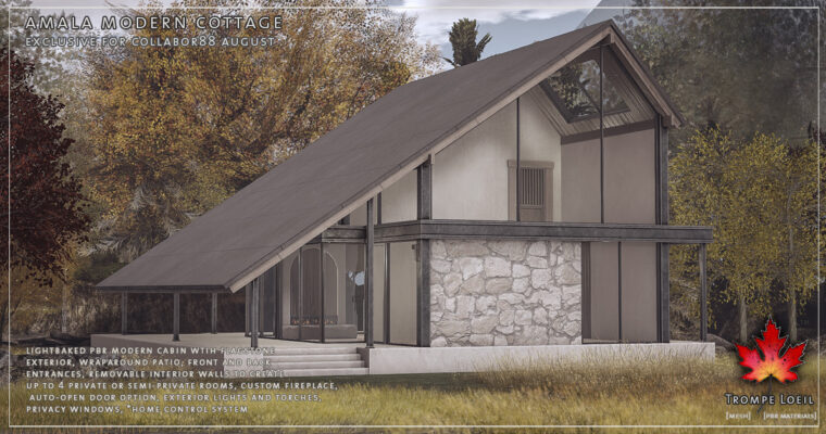 Amala Modern Cottage & Snow Add-On for Collabor88 August