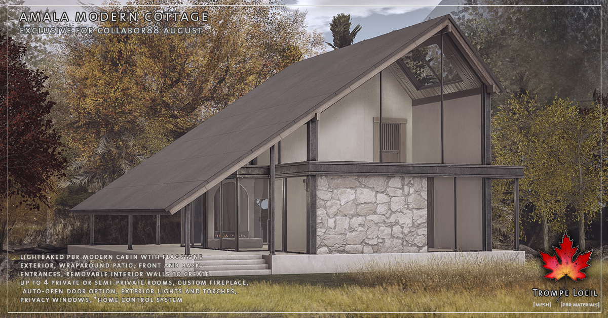 Amala Modern Cottage & Snow Add-On for Collabor88 August