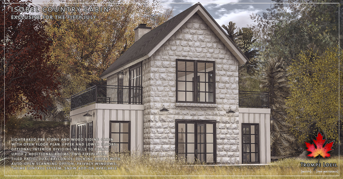 Isobel Country Cottage & Snow Add-On for The Fifty July