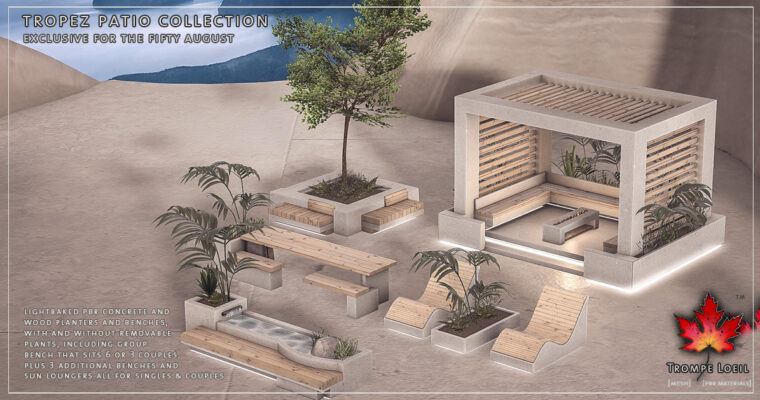 Tropez Patio Collection for The Fifty August
