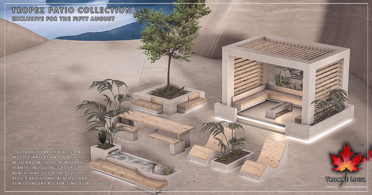 Tropez Patio Collection for The Fifty August