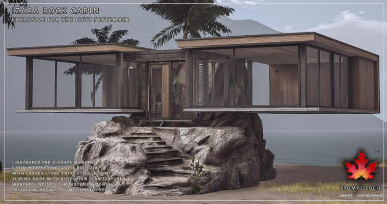 Izara Rock Cabin for The Fifty September