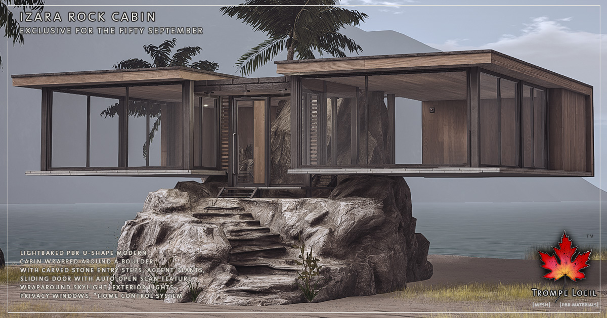 Izara Rock Cabin for The Fifty September