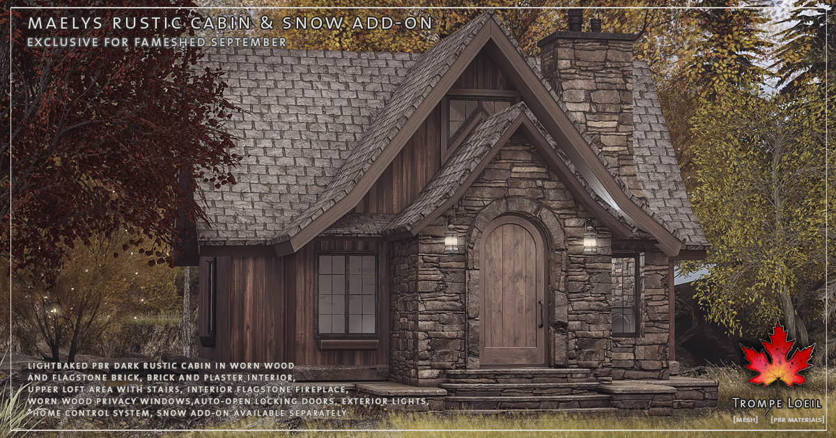 Maelys Rustic Cabin for FaMESHed September