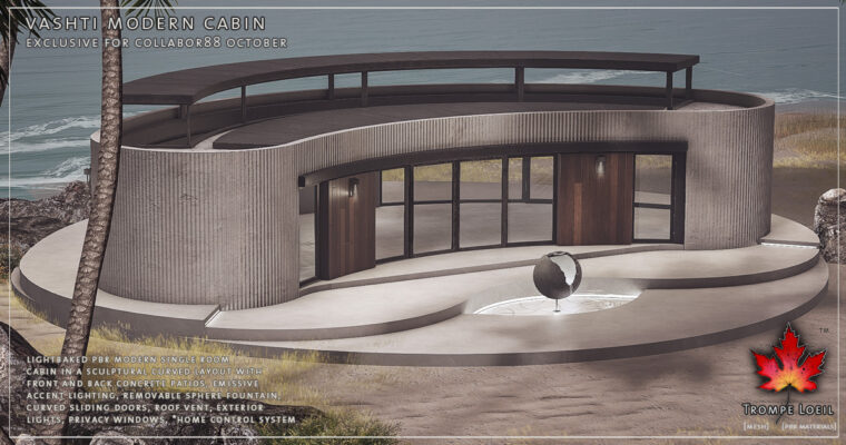 Vashti Modern Cabin for Collabor88 October
